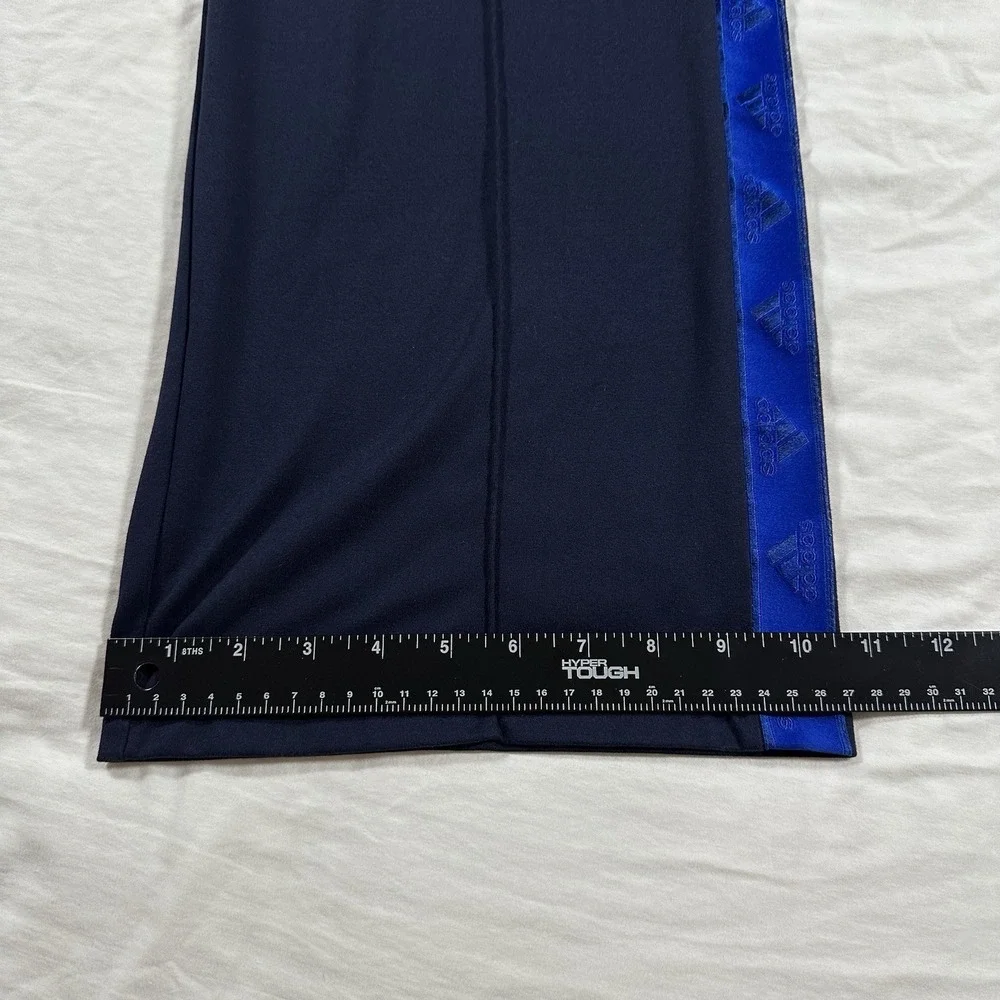 Adidas Sweat Pants The Stripe Logo Elastic Waist Navy‎ Joggers Men's Large